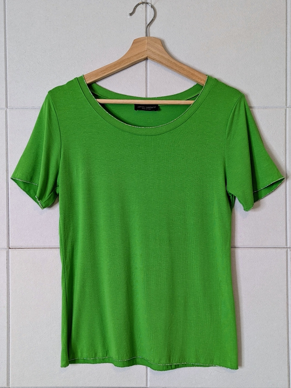 James Lakeland soft draped t-shirt - made in Italy